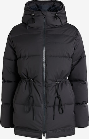 rethinkit studios Funktionsjacke 'Shelter' in Schwarz: Vorderseite