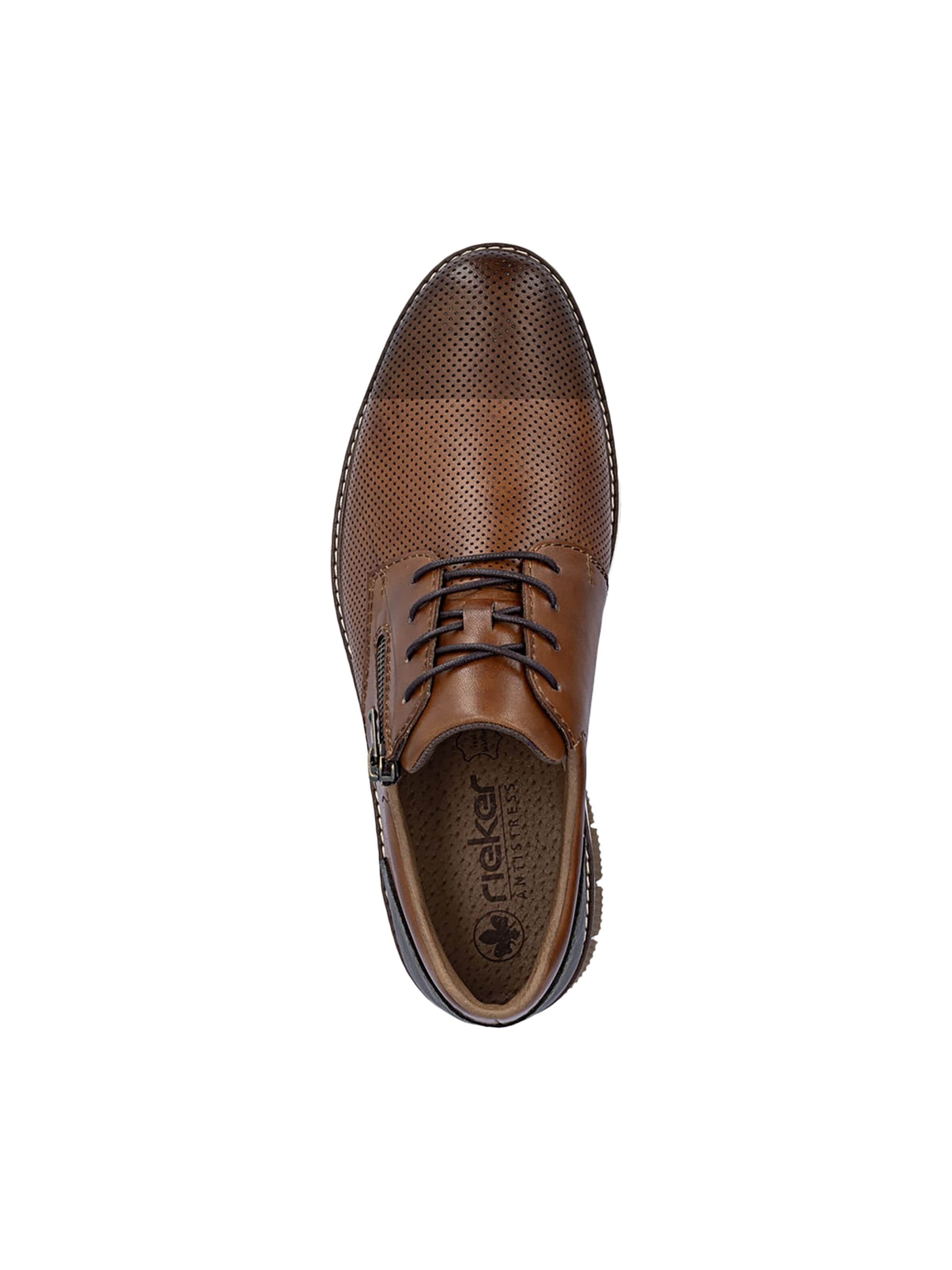 Chaussure basse 'Sneaker aus Clarino-Leder' Rieker en marron