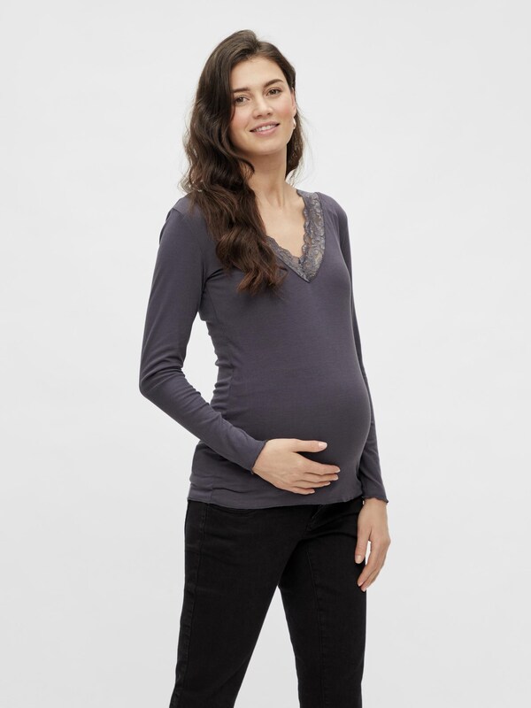 MAMALICIOUS - Camiseta 'Trina' en azul: