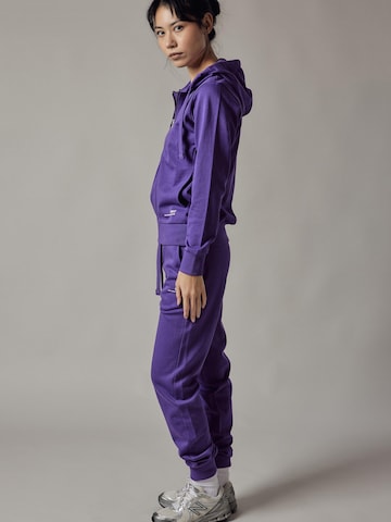 Sweat-shirt 'Felpa con Cappuccio e Zip' OWN Off With Nature en violet