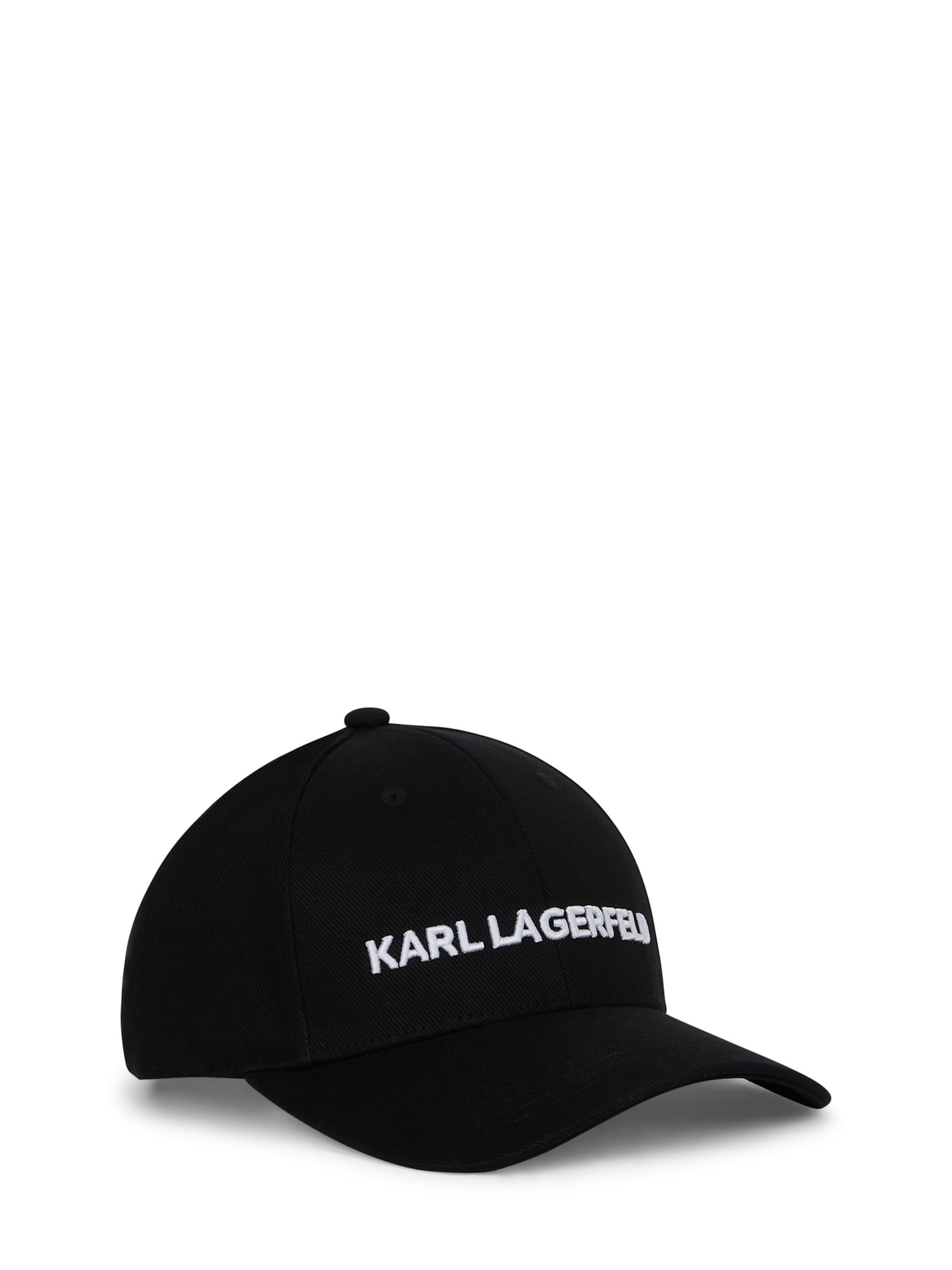 Karl Lagerfeld Kšiltovka – černá: přední strana