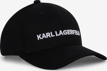 juoda Karl Lagerfeld Kepurė: priekis
