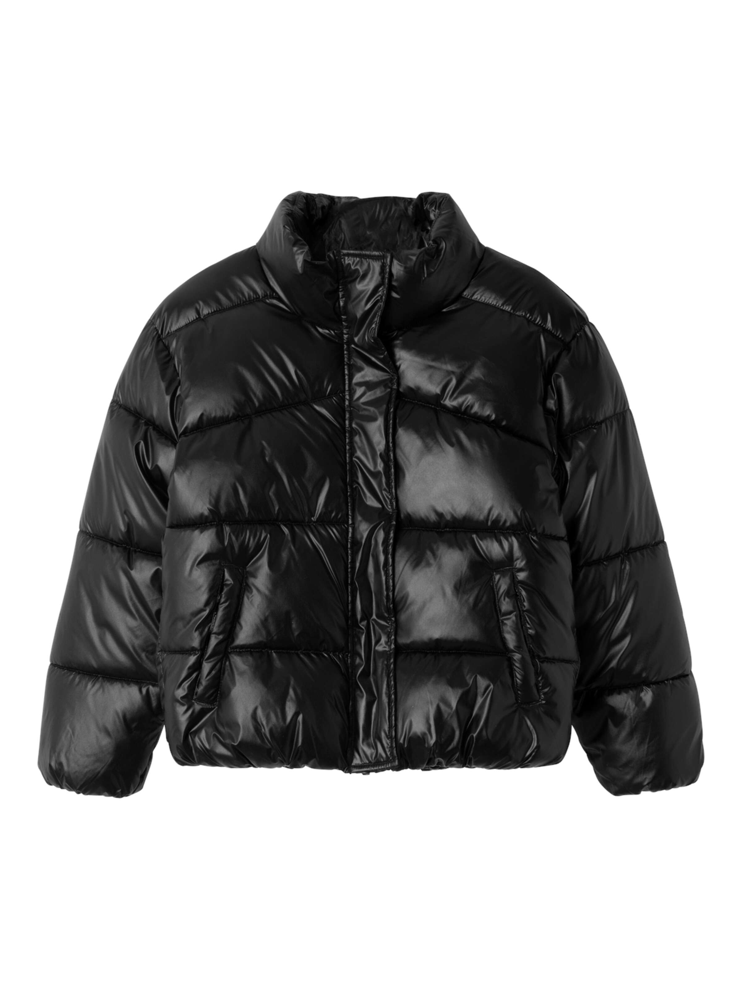 NAME IT Between-Season Jacket in Black: front