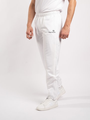 Sergio Tacchini Slimfit Sporthose 'Carson 021' in Weiß