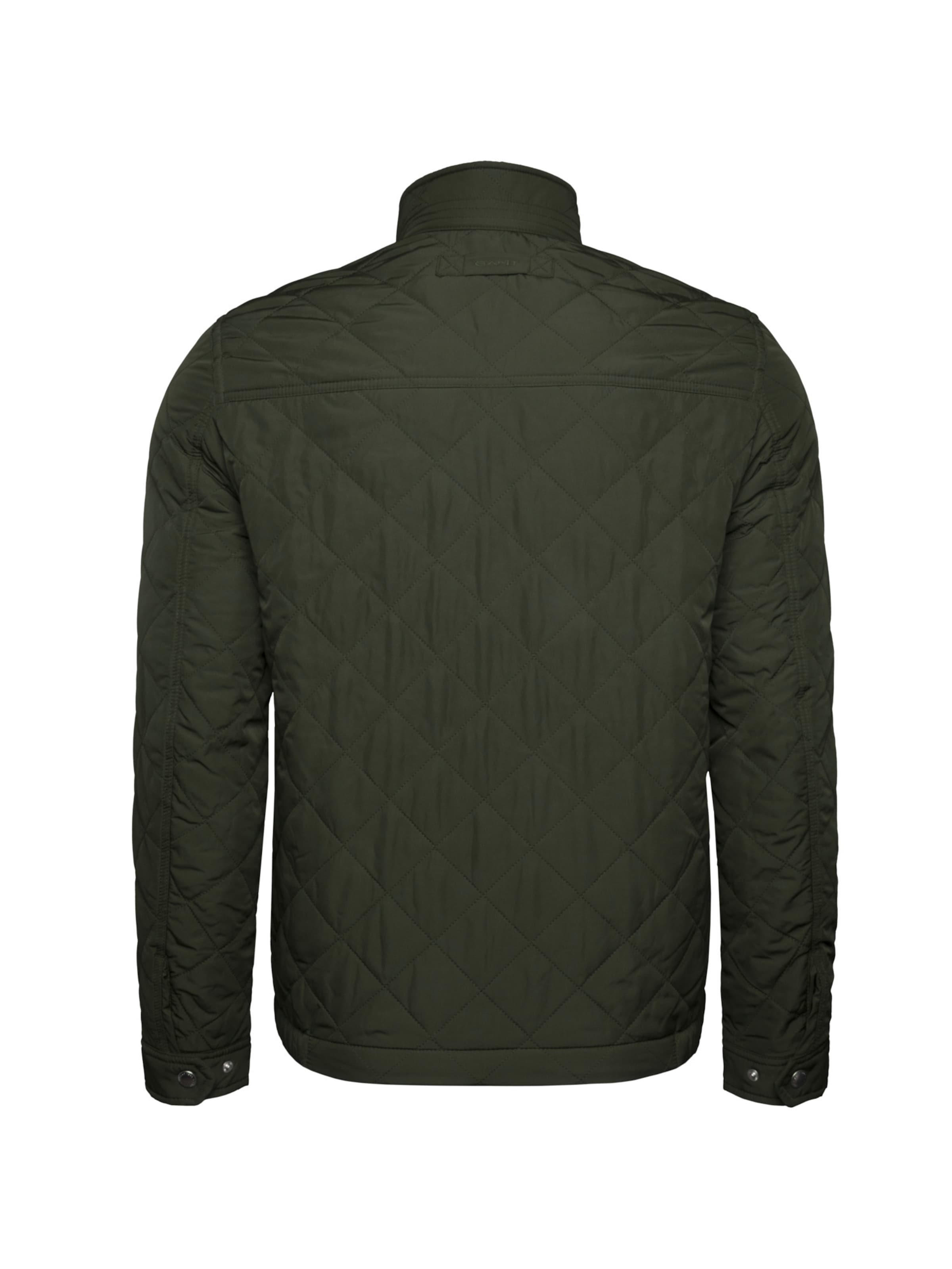 GANT Between-season jacket 'Quilted' in Green