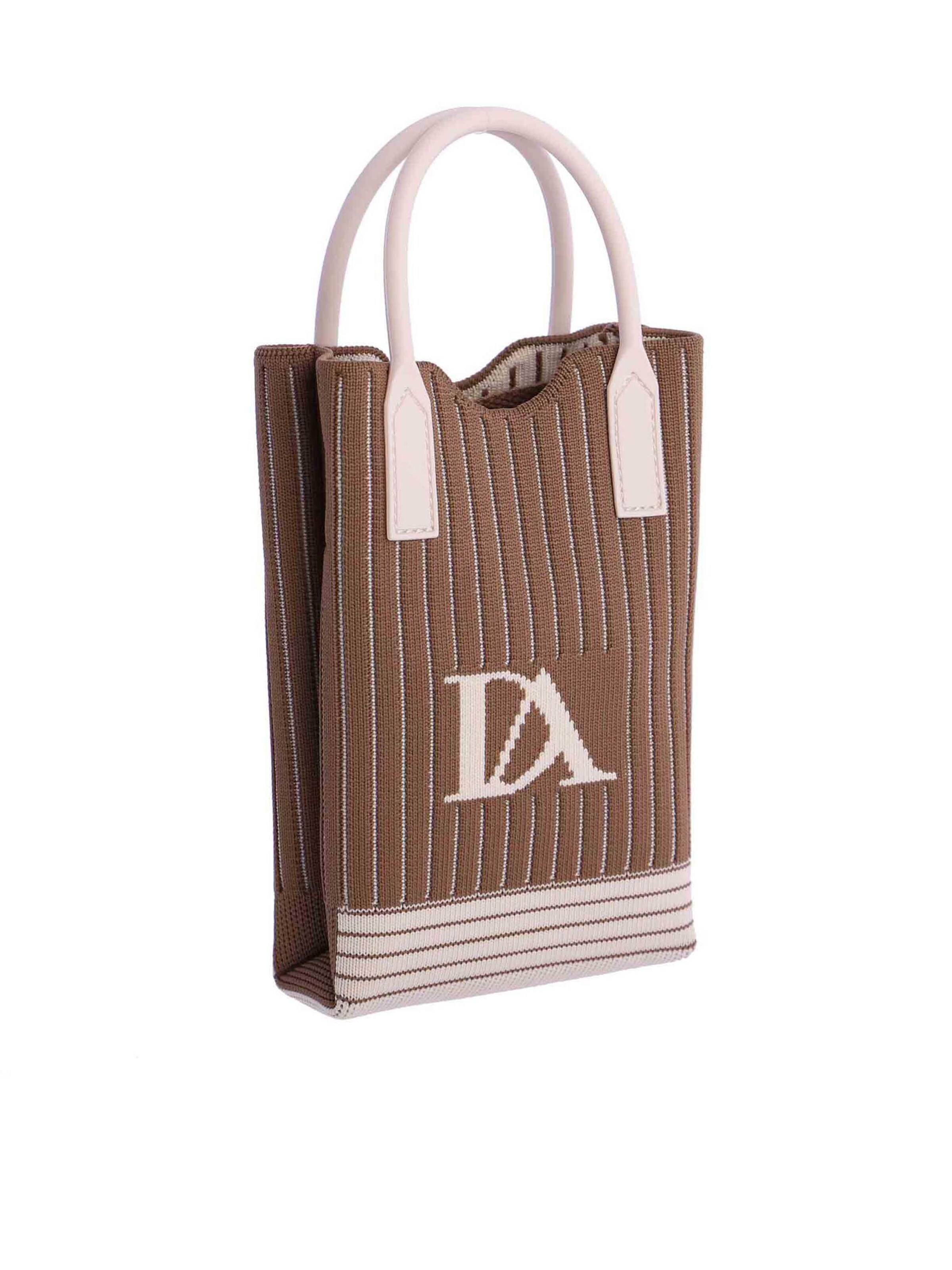 Don Algodon - Bolso de mano 'Coraline' en marrón