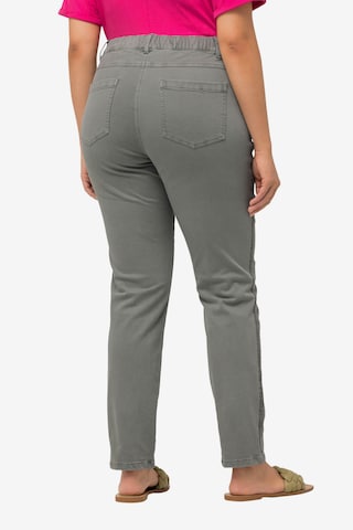 Ulla Popken Slim fit Jeans in Green