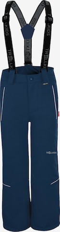 TROLLKIDS Winter Jacket in Blue: front