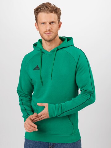ADIDAS SPORTSWEAR Športna majica 'Core 18' | zelena barva: sprednja stran