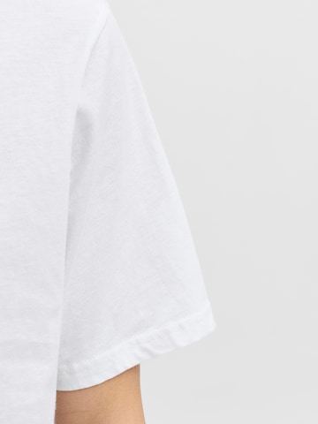Maglietta 'JJTom' di Jack & Jones Plus in bianco