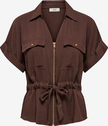 JDY Blus 'JDYMILLE' i brun: framsida