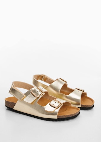 MANGO KIDS Sandals 'carla' in Gold