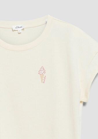 T-shirt s.Oliver en beige