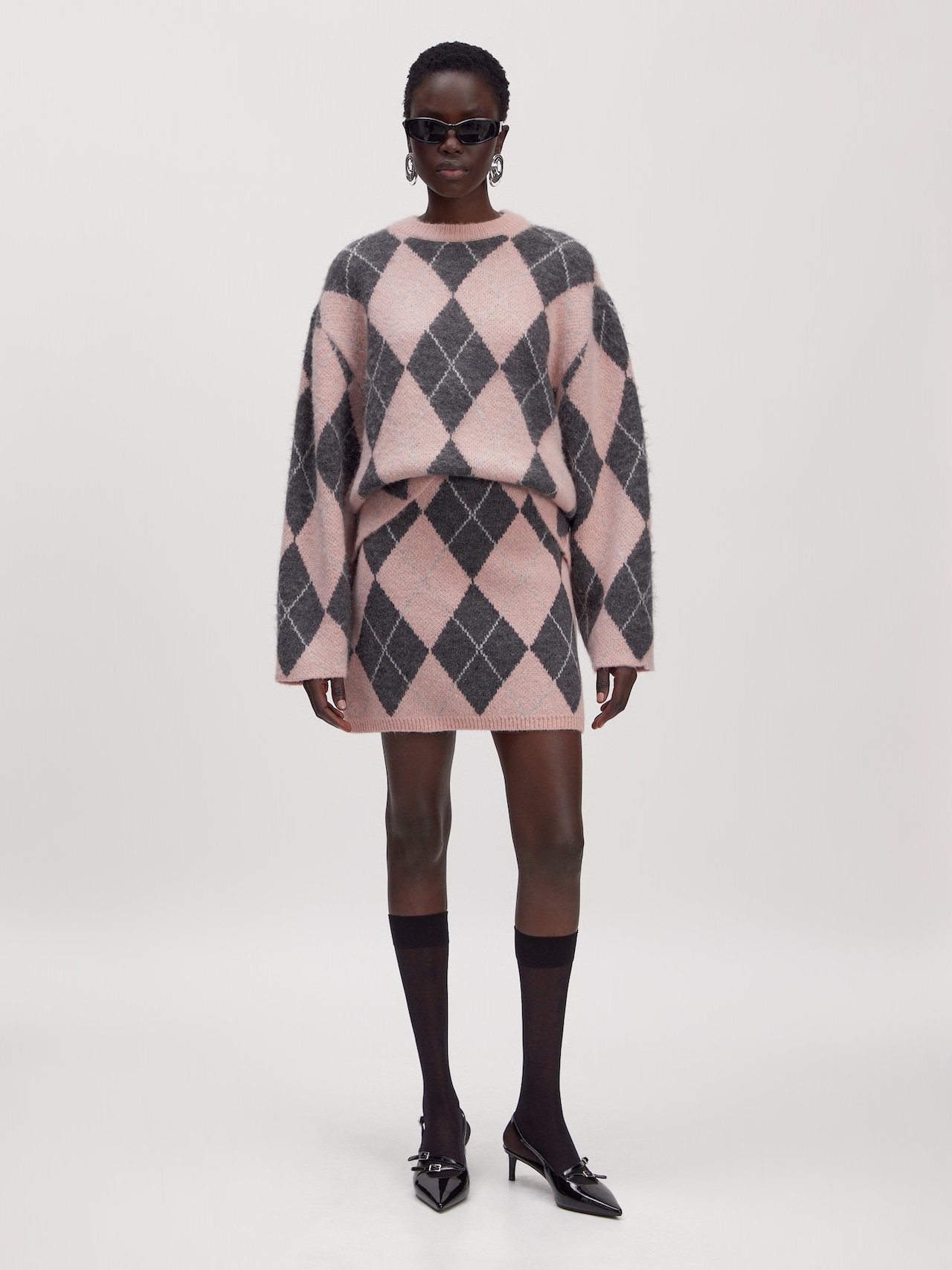 EDITED Produits Jupe 'Lo' gris