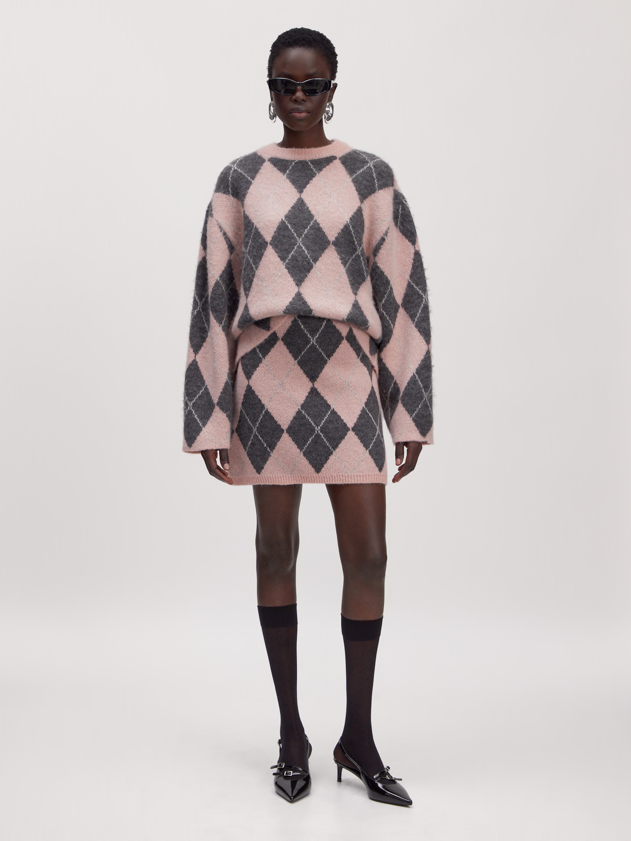 EDITED Produkte Damen - Röcke 'Lo Skirt' grau