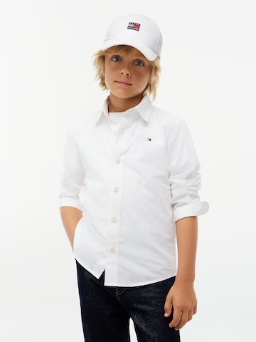 TOMMY HILFIGER Regular fit Button up shirt 'Essential' in White: front