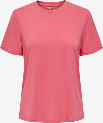 ONLY Majica 'Free' | roza barva: sprednja stran