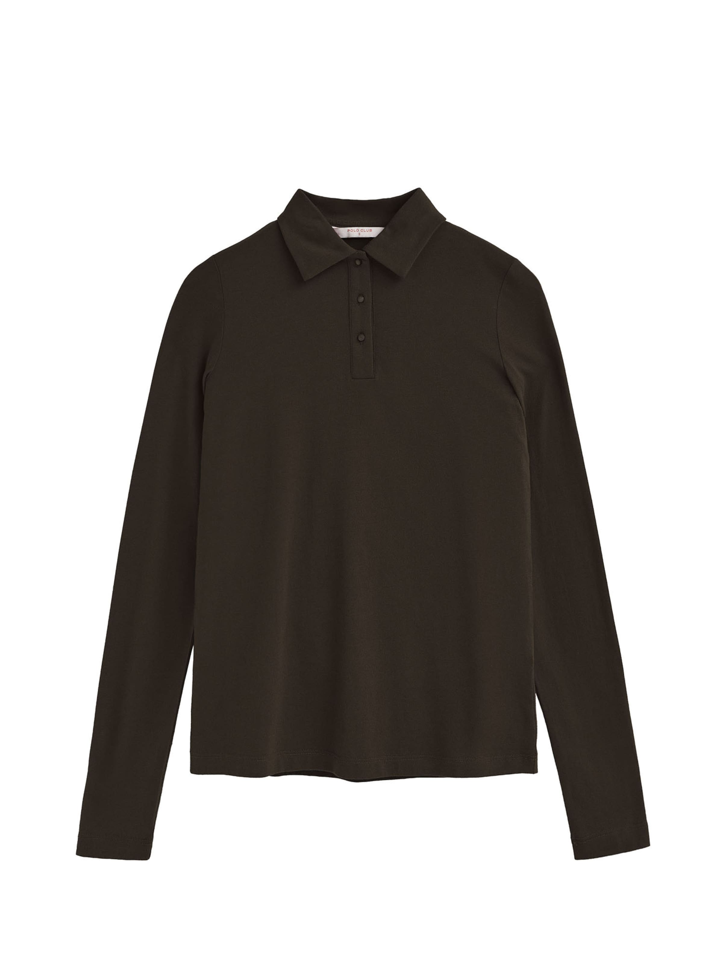 Polo Club Shirt 'ISELA' in L in Chocolate, Item view