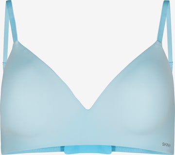 Triangle Soutien-gorge Skiny en bleu : devant