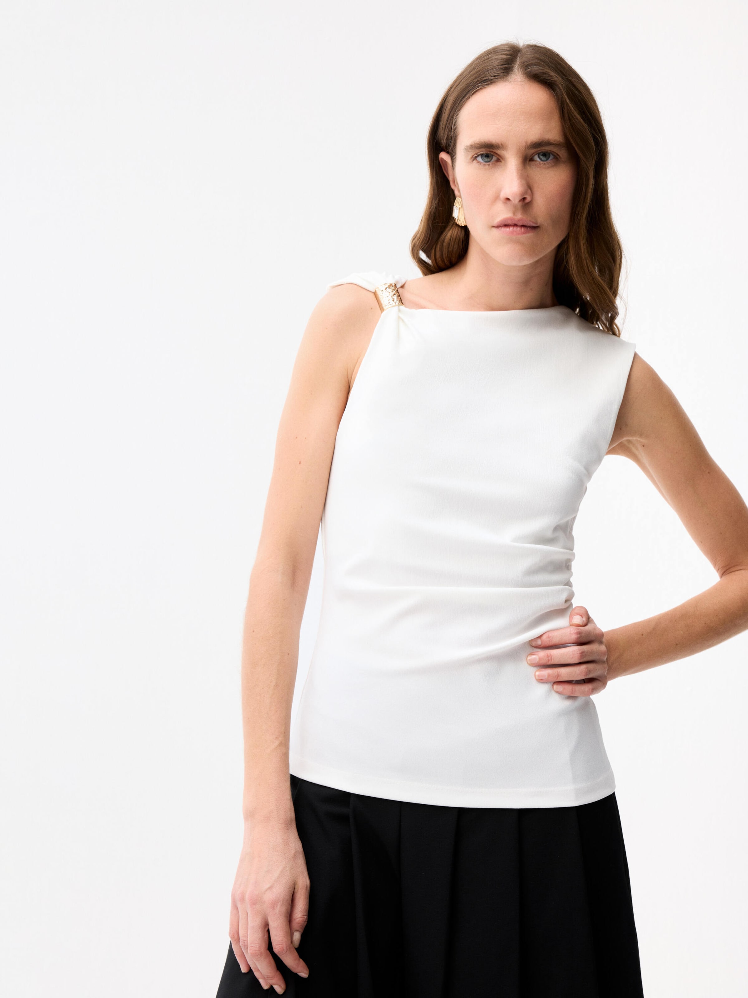 adl Blouse in Beige