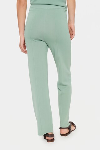 SAINT TROPEZ Loosefit Broek 'Veona' in Groen