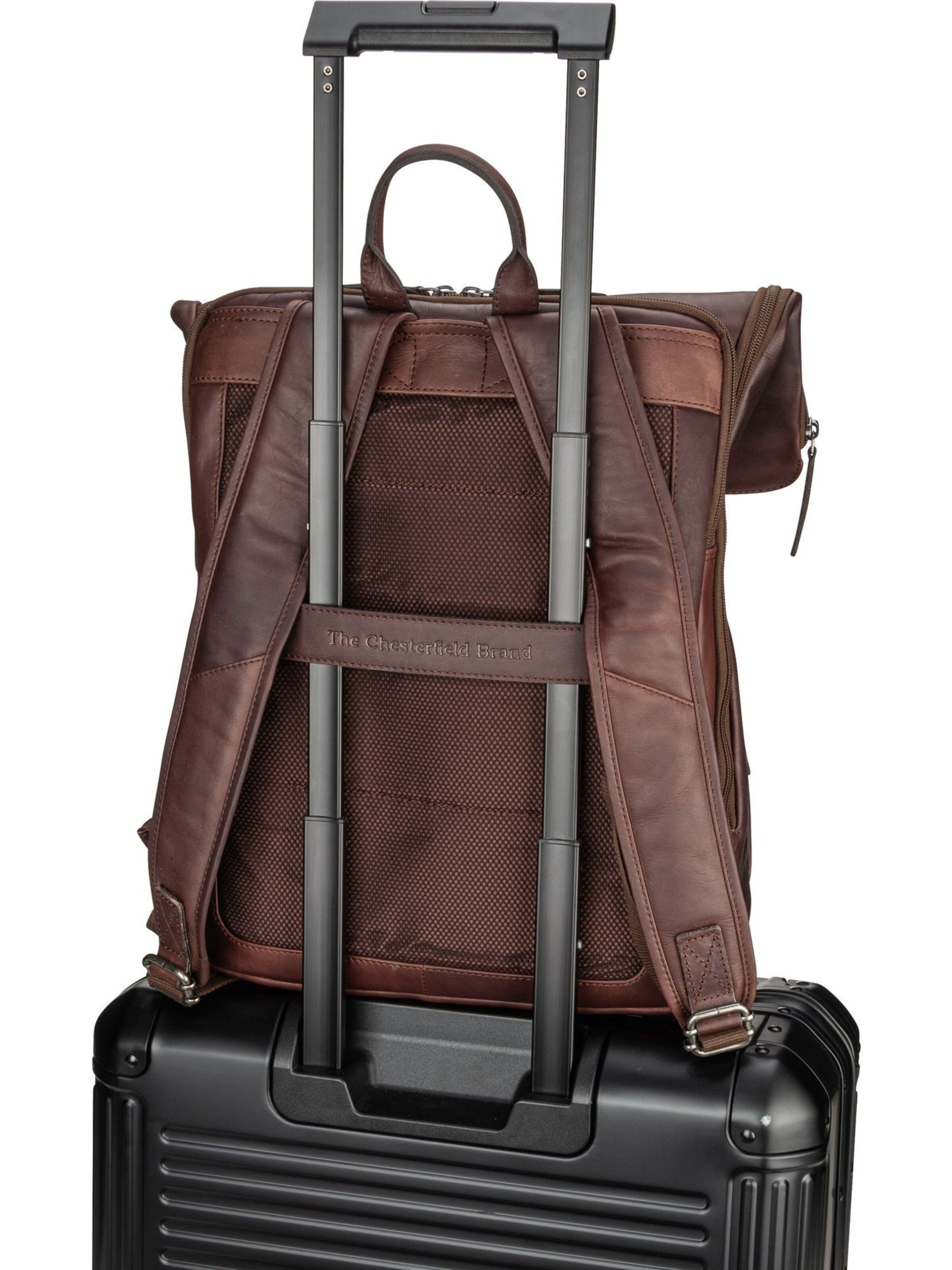 The Chesterfield Brand Backpack 'Savona' in Brown