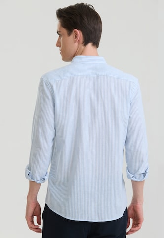 Felix Hardy Regular fit Zakelijk overhemd in Blauw