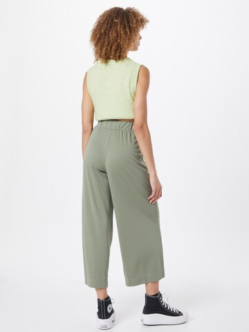 Monki Wide Leg Hose in Grün