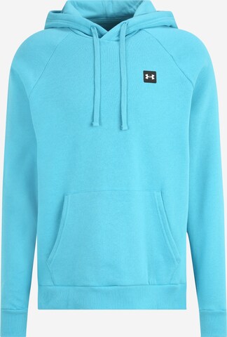 UNDER ARMOUR - Sweatshirt de desporto 'Rival' em azul: frente