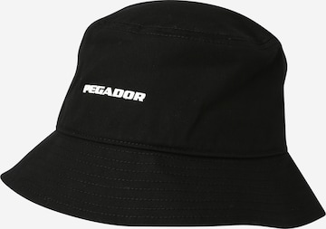 Pegador Hatt i svart: framsida