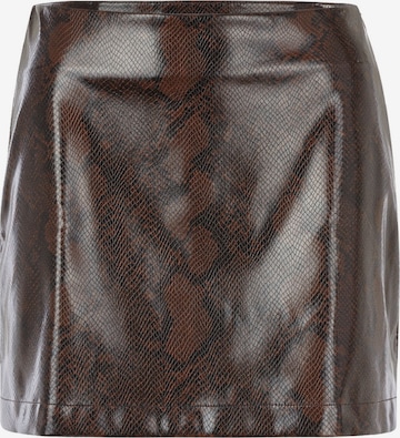 Rich & Royal Rok in Bruin: voorkant