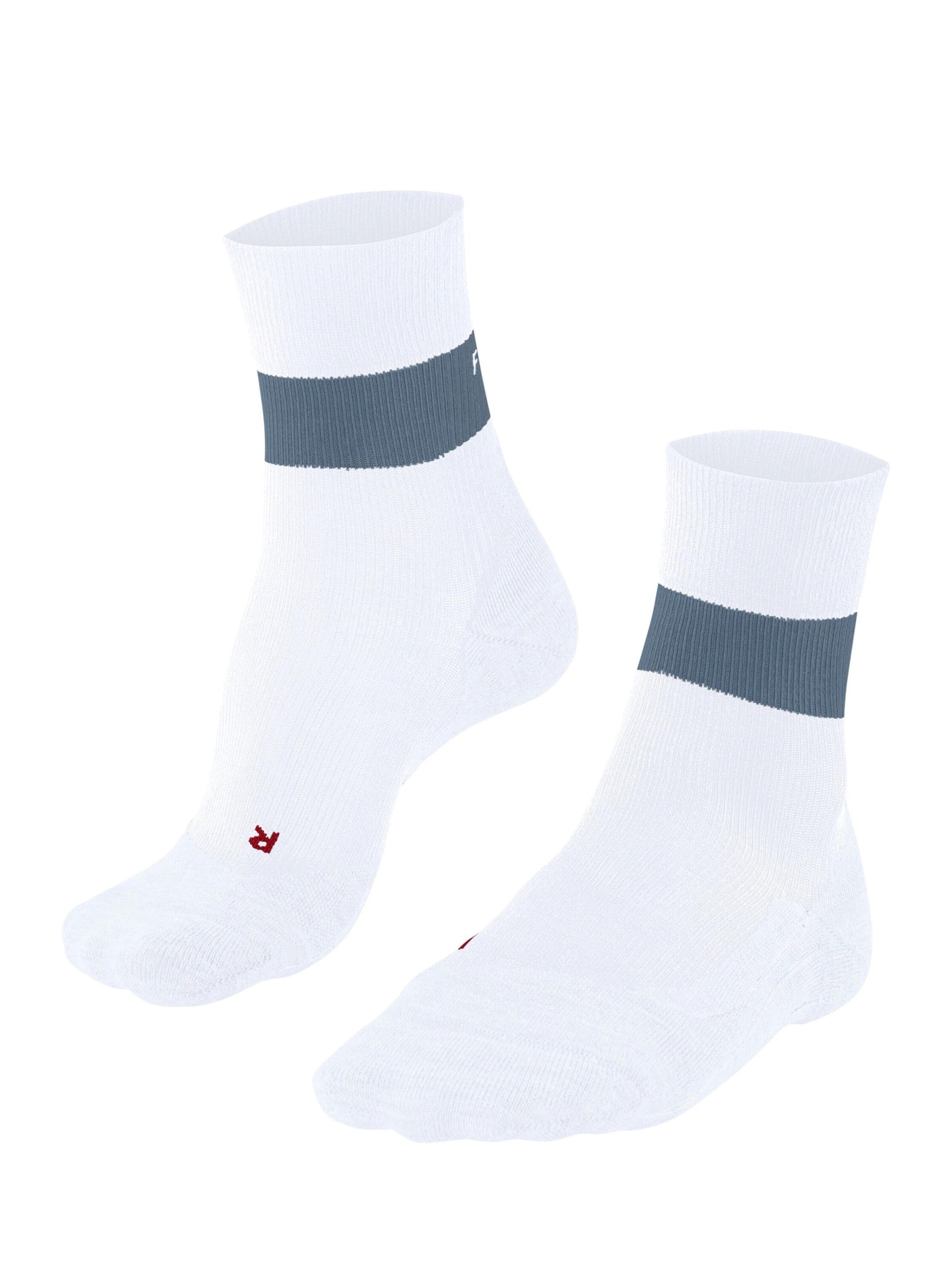 FALKE Sportsocken 'RU Compression Stabilizing'‌‌ in Weiß: Vorderseite