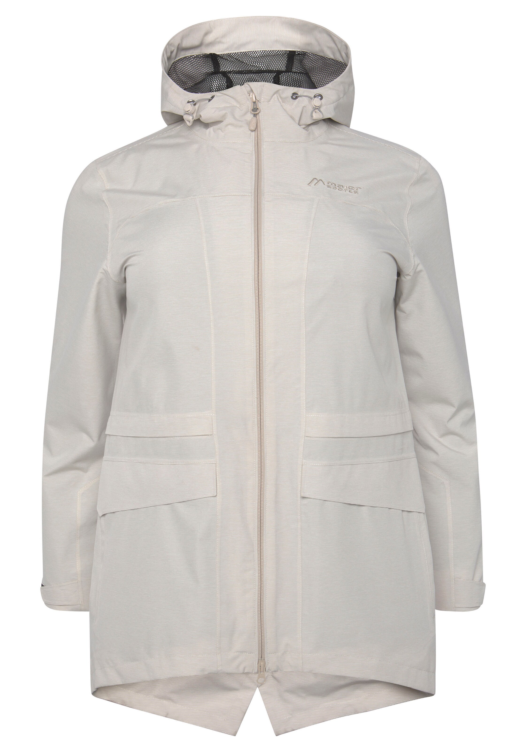 Maier Sports Outdoorjacke in Beige: Vorderseite
