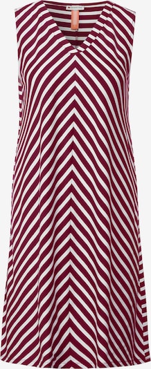 STREET ONE Dress in Wine red / White, Item view