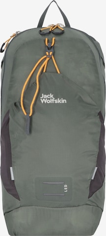JACK WOLFSKIN Sports Backpack 'Moab Jam 10' in Green: front