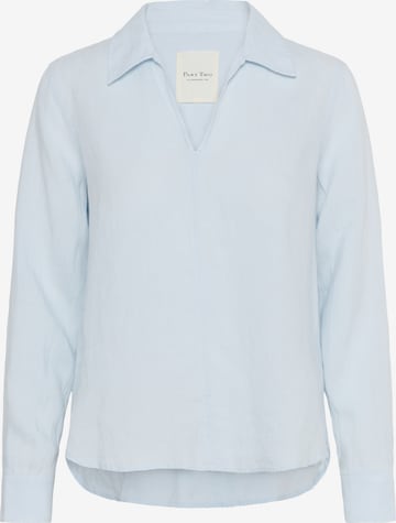 Part Two Blouse 'Natalee' in Blauw: voorkant