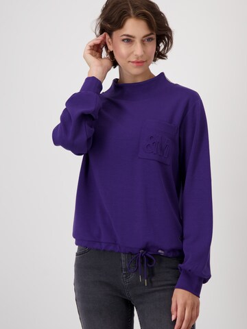 monari Sweatshirt i lilla