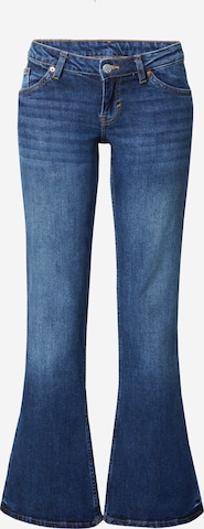 Flared Jeans di Monki in blu: frontale