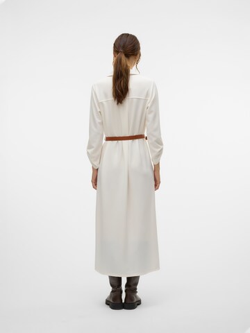 VERO MODA Dolga srajca 'VMBecca' | bela barva