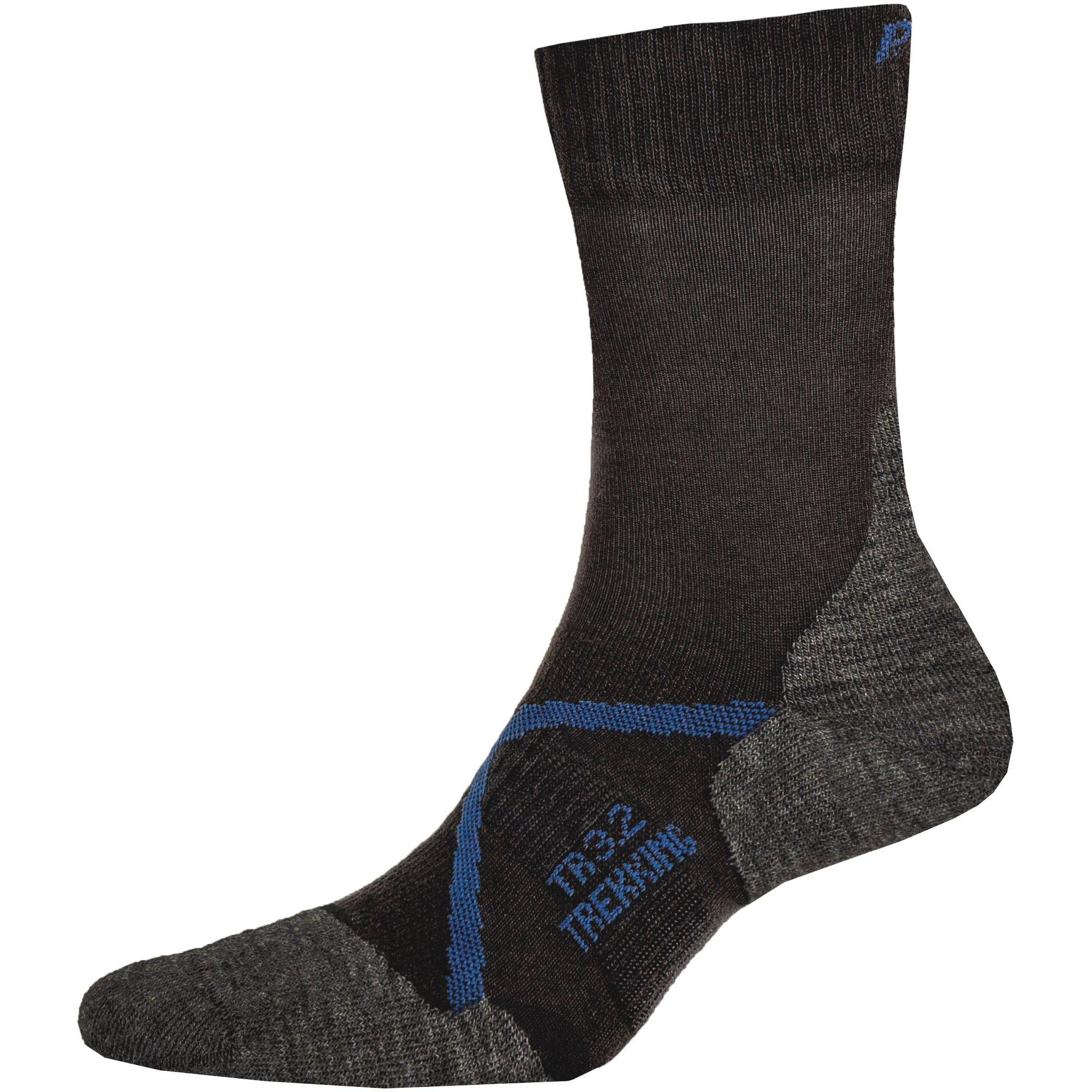 P.A.C. Athletic Socks in Grey: front
