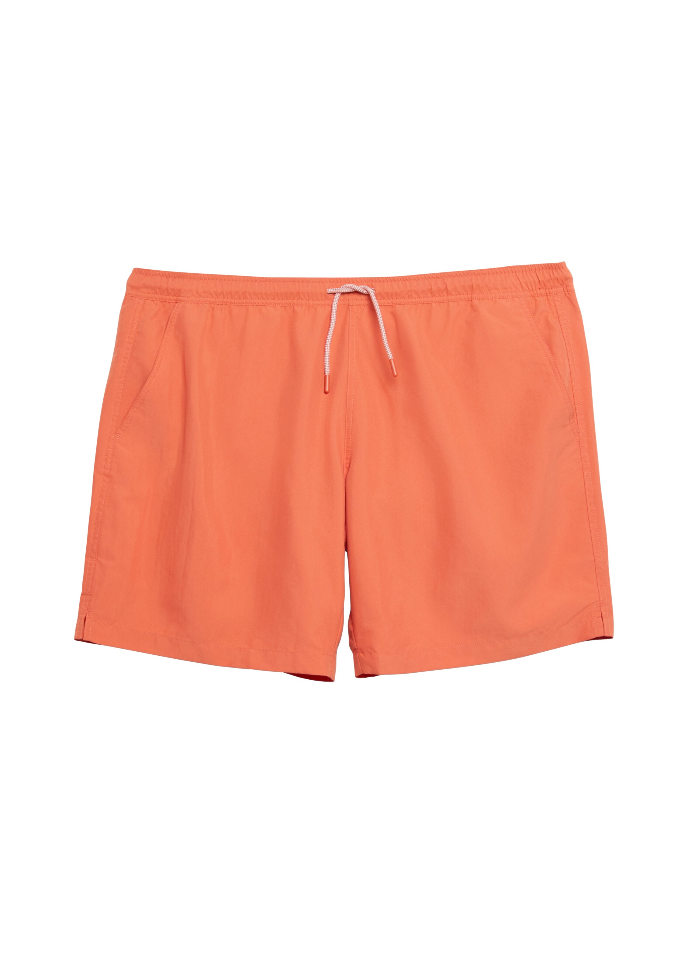 s.Oliver Men Big Sizes Badeshorts in Orange: Vorderseite