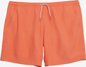 s.Oliver Men Big Sizes Badeshorts in Orange: Vorderseite