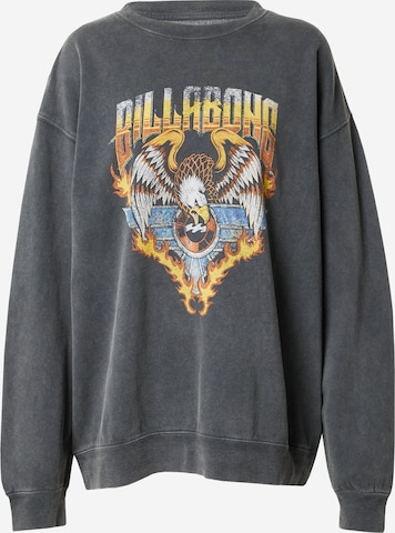 BILLABONG Sweatshirt 'THUNDER' in Zwart: voorkant