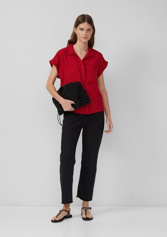 s.Oliver Blouse in Rood