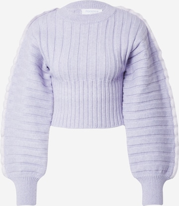 florence by mills exclusive for ABOUT YOU Pullover 'Peiskos' in Lila: predná strana