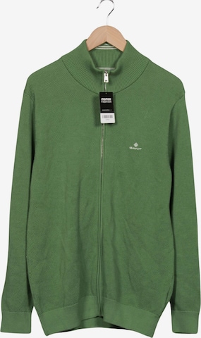 GANT Strickjacke L in Grün: Vorderseite