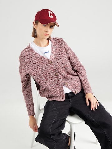 Hailys Knit cardigan 'Pi44pa' in Red: front