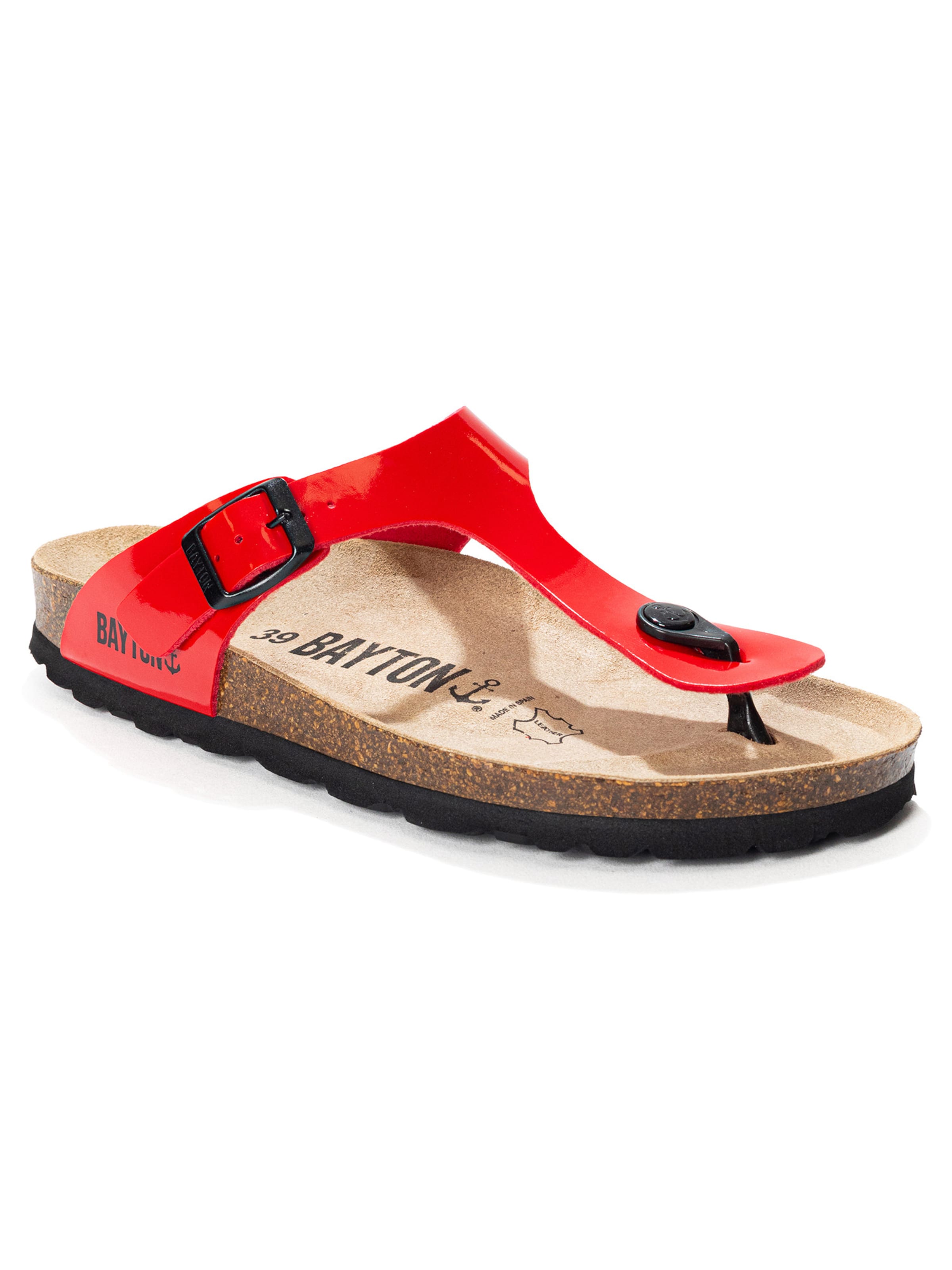 Bayton Босоножки через палец 'Mercure' в Красный