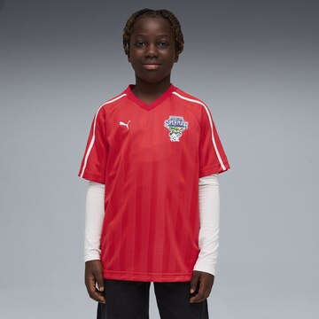 T-Shirt fonctionnel 'T7 Super' PUMA en rouge