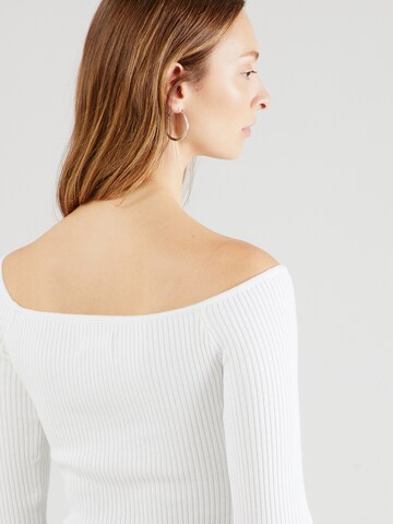 Pull-over HOLLISTER en blanc